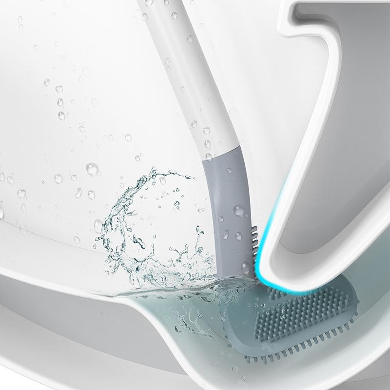 Silicone Toilet Brush | Give your toilet a sparkling clean even in the hardest-to-reach corn