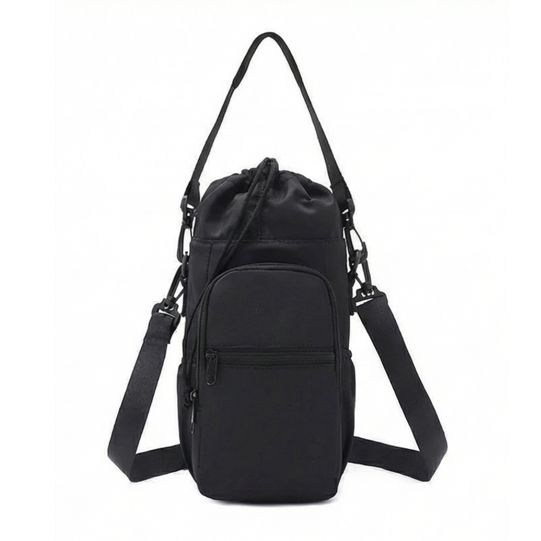 Carryvive™ – Insulated Water Bottle Carrier with Phone Pocket