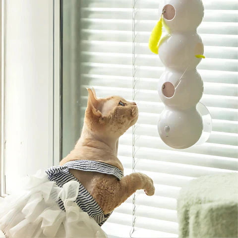 PurrWhirl™ – Interactive Cat Toy with Realistic Worm Movement