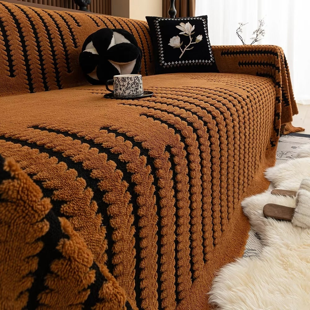 Velvéra Luxe Tufted Sofa Cover