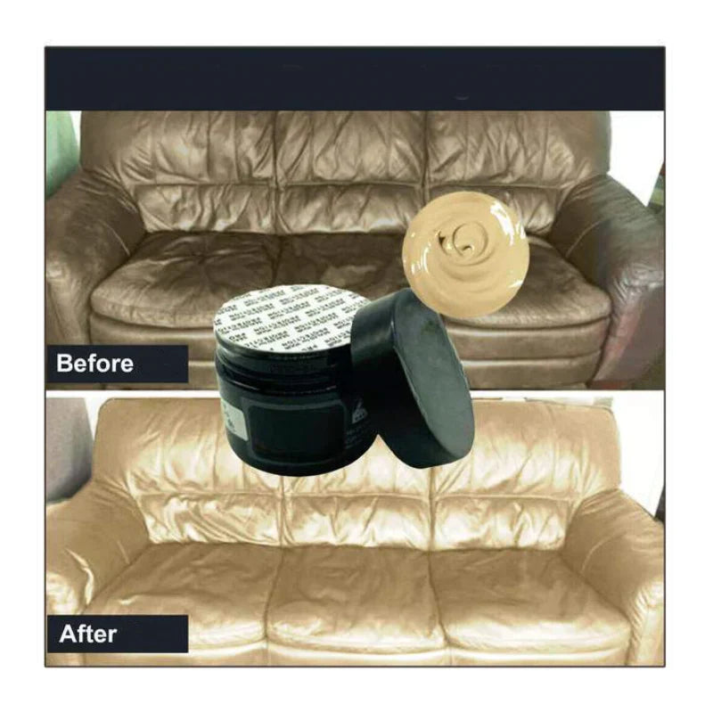 Furniture and Accessory Leather Restoration Cream – Clean, Protect, Revive