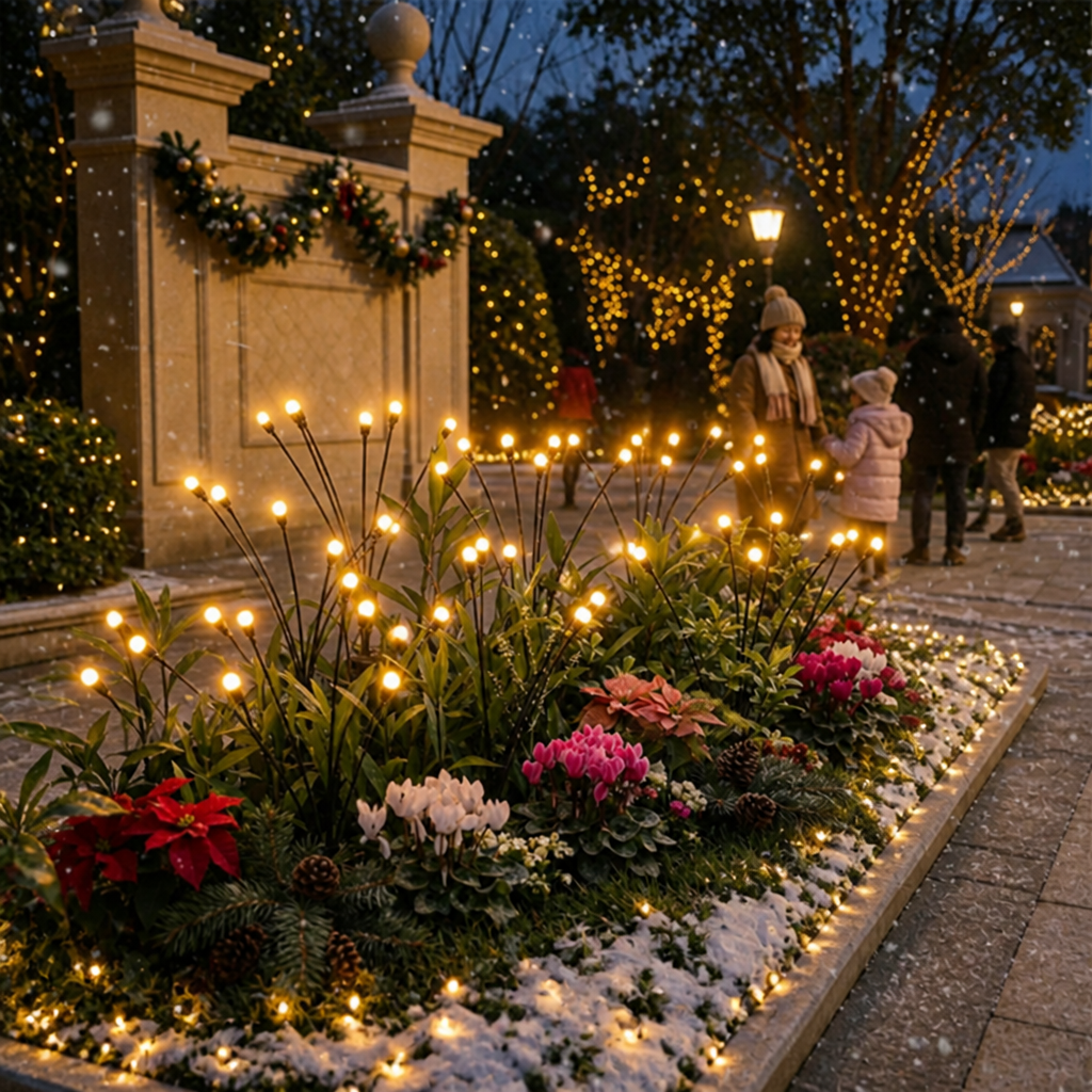 SereniBloom — Light Up Your Garden With a Soft, Swaying Firefly Glow