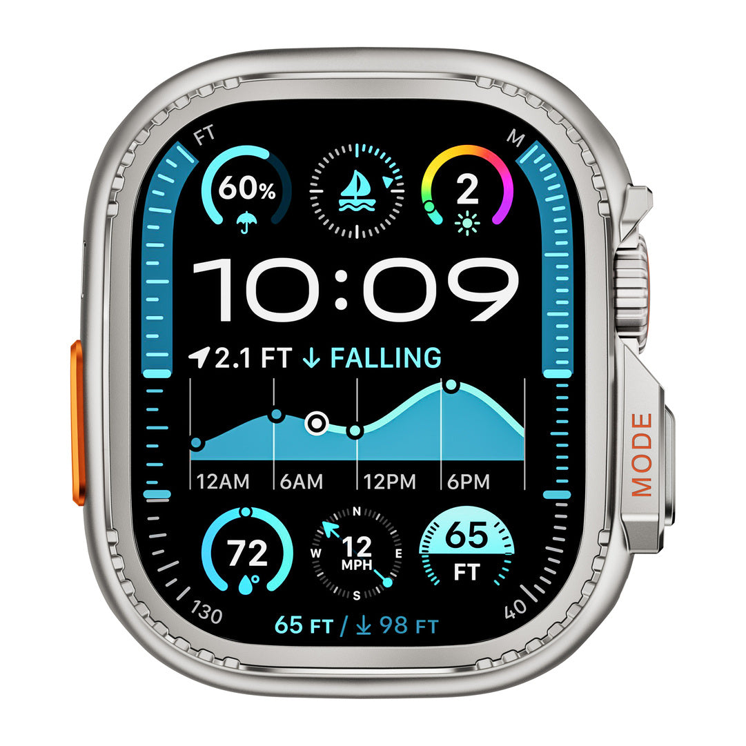 Durable Metal Cover for Titan Watch - Ultra Protection Shield