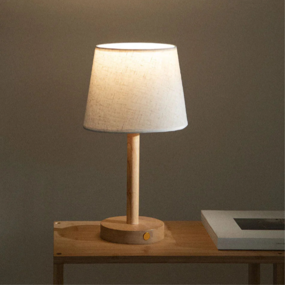 Fernlight | Wireless Table Lamp made of Wood