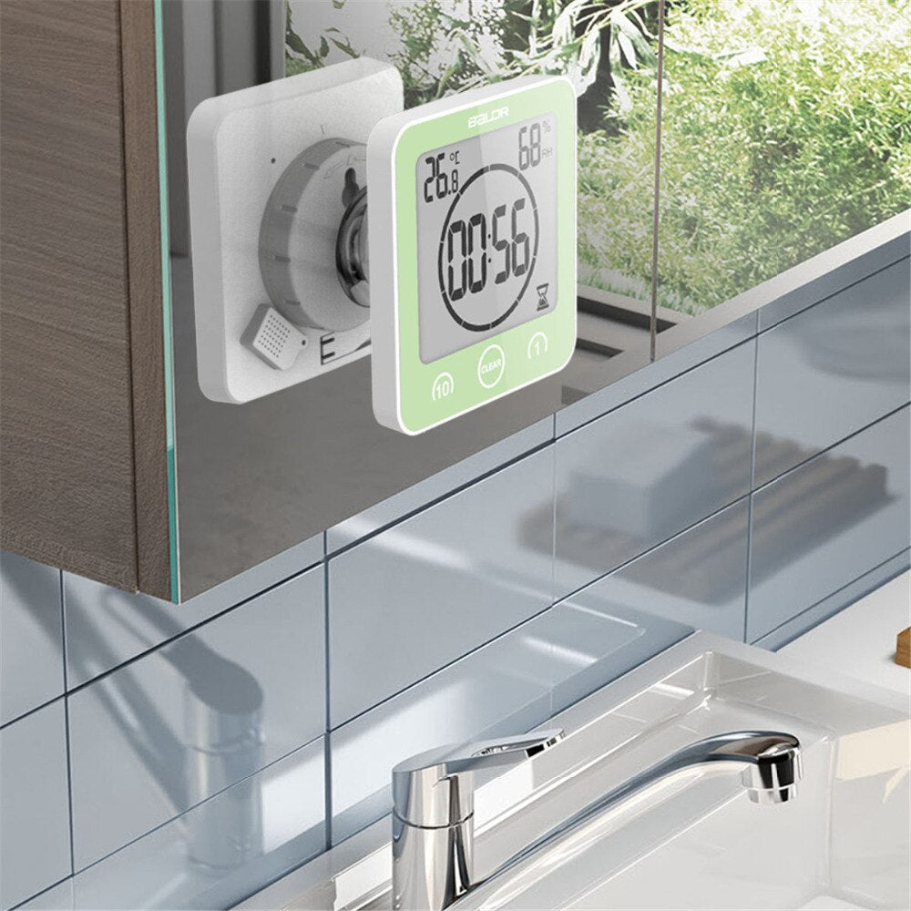Bathroom Waterproof Timer – Simple Tracker for Shower Routines and Daily Management