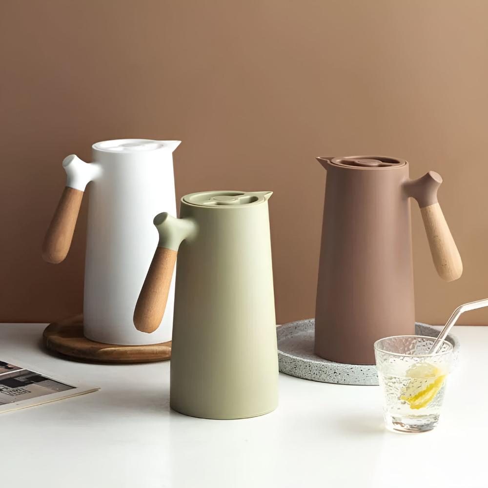 NordicTherm - Insulated Carafe with Wooden Handle