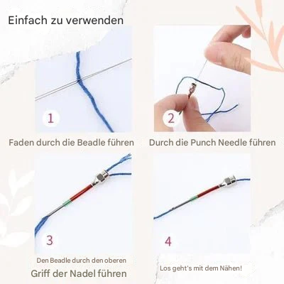 Embroidery Needle Kit | Basic Embroidery | Color-Marked Needles | EasyStitch