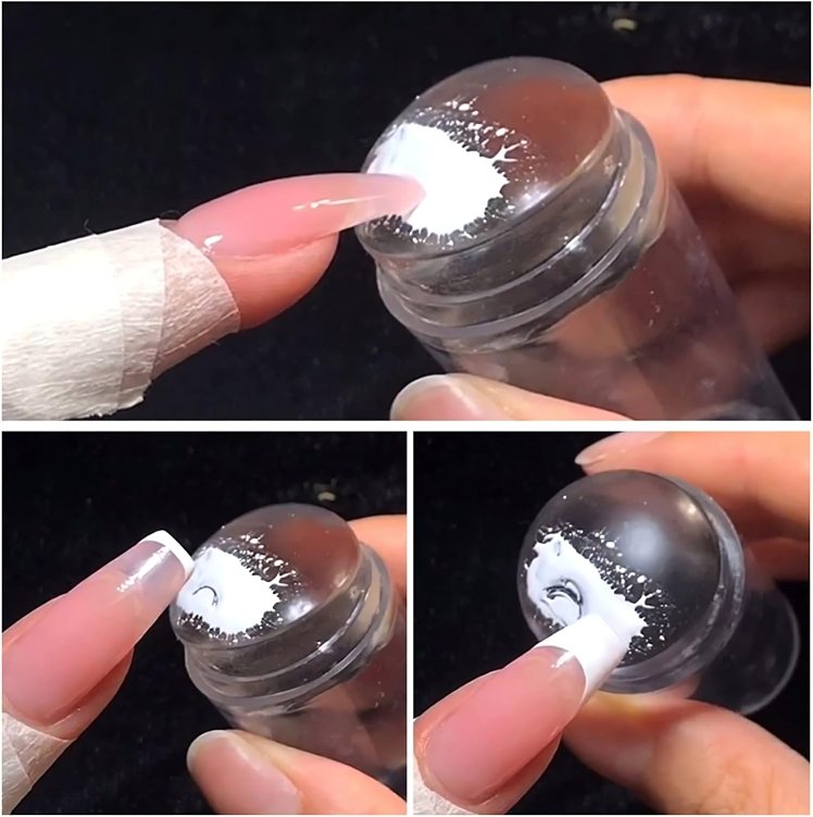 French Manicure Stamp Set for Flawless Tips You’ll Love to Showcase