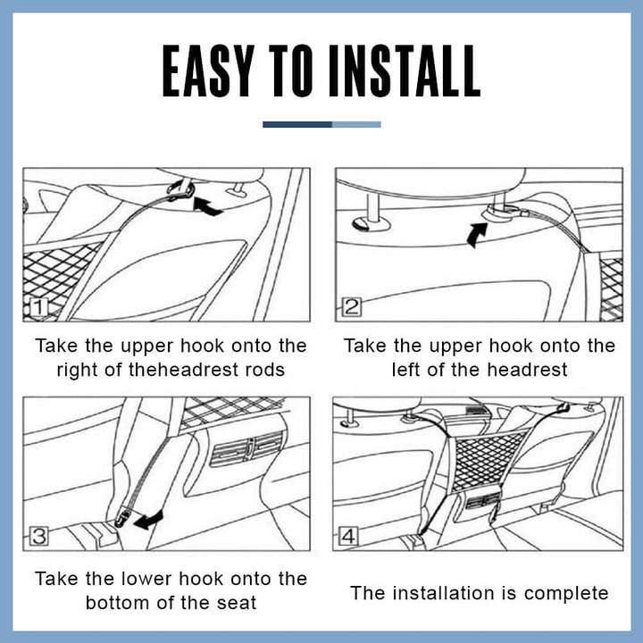 Car Net Organizer – Stay Calm and Confident with a Safe, Distraction-Free Drive