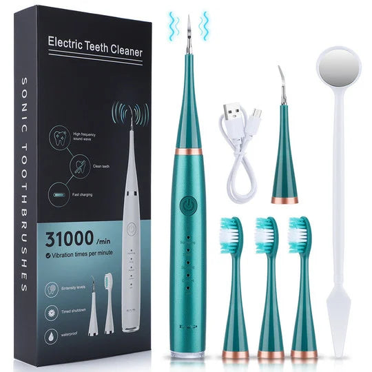 SmilePulse Ultrasonic Dental Cleaner for Plaque and Tartar Removal