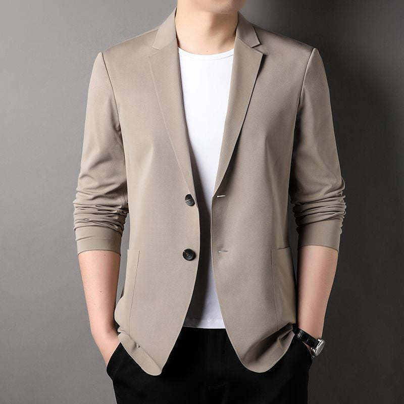 Men's Silk Blazer Jacket