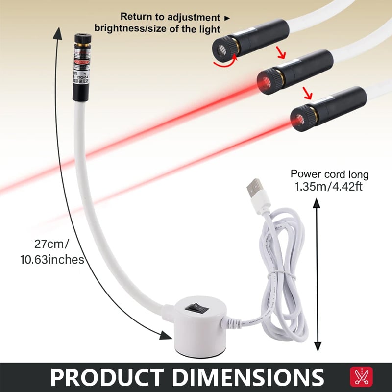 LaserCraft™ Precision Guide — Stitch Flawlessly Every Time With Laser-Sharp Confidence