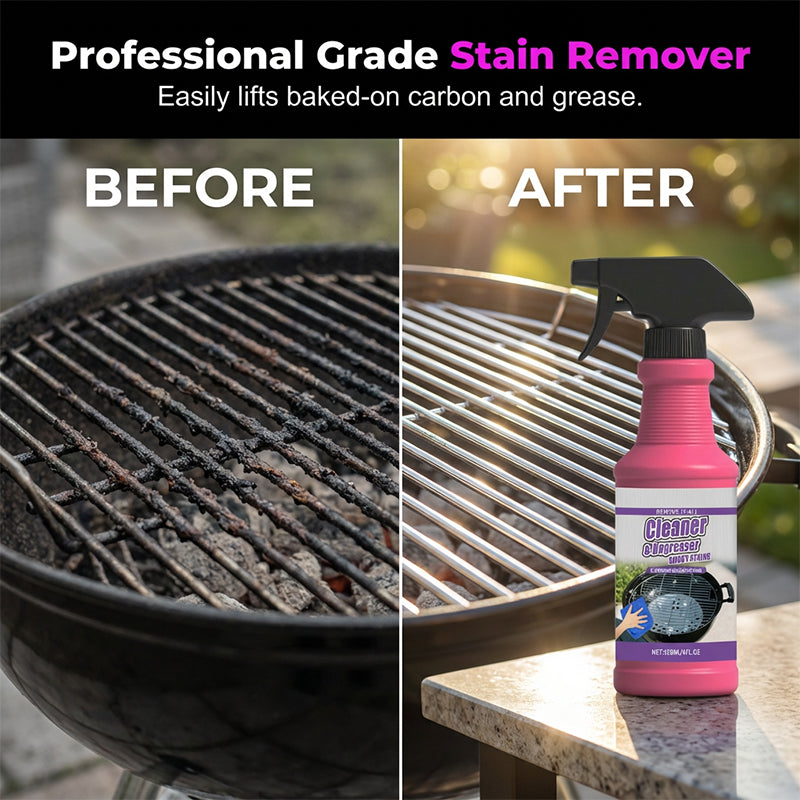 Grill Cleaner - Removes Grease and Dirt for a Like-New Shine!