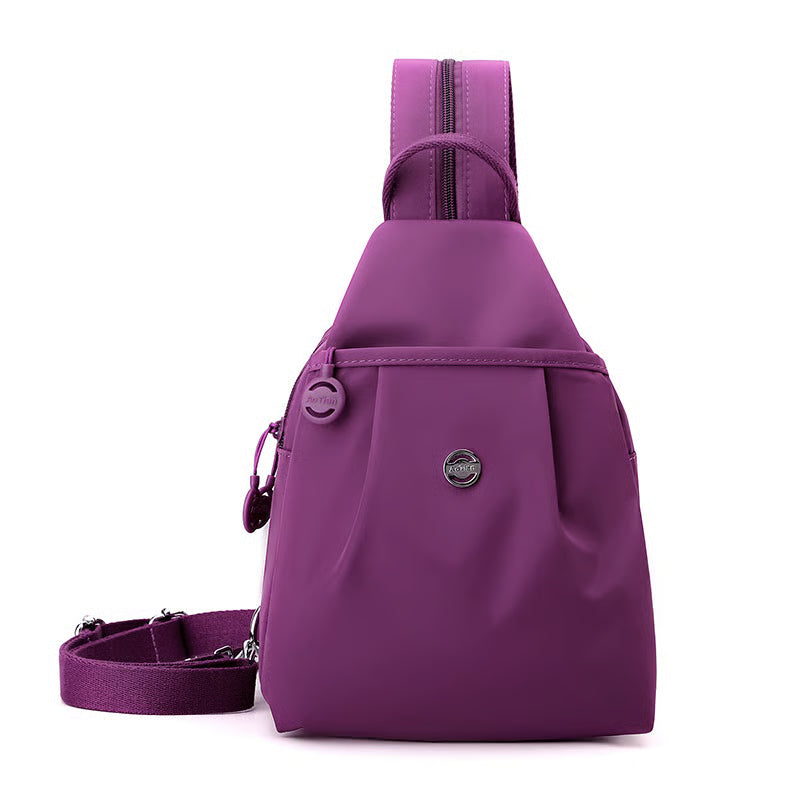 2-Way Commuter Backpack Crossbody Bag for Daily Use