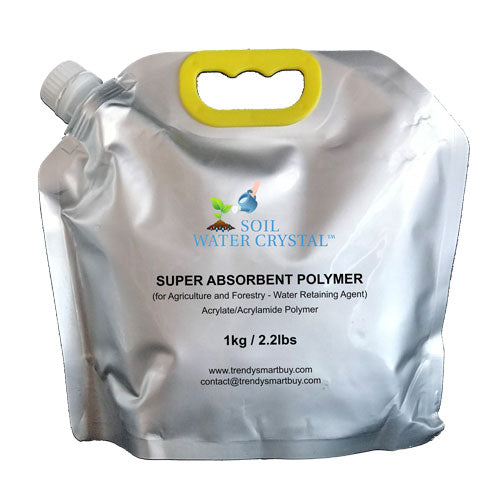 SoilWaterCrystal™  - Most Powerful Water Retaining Agent