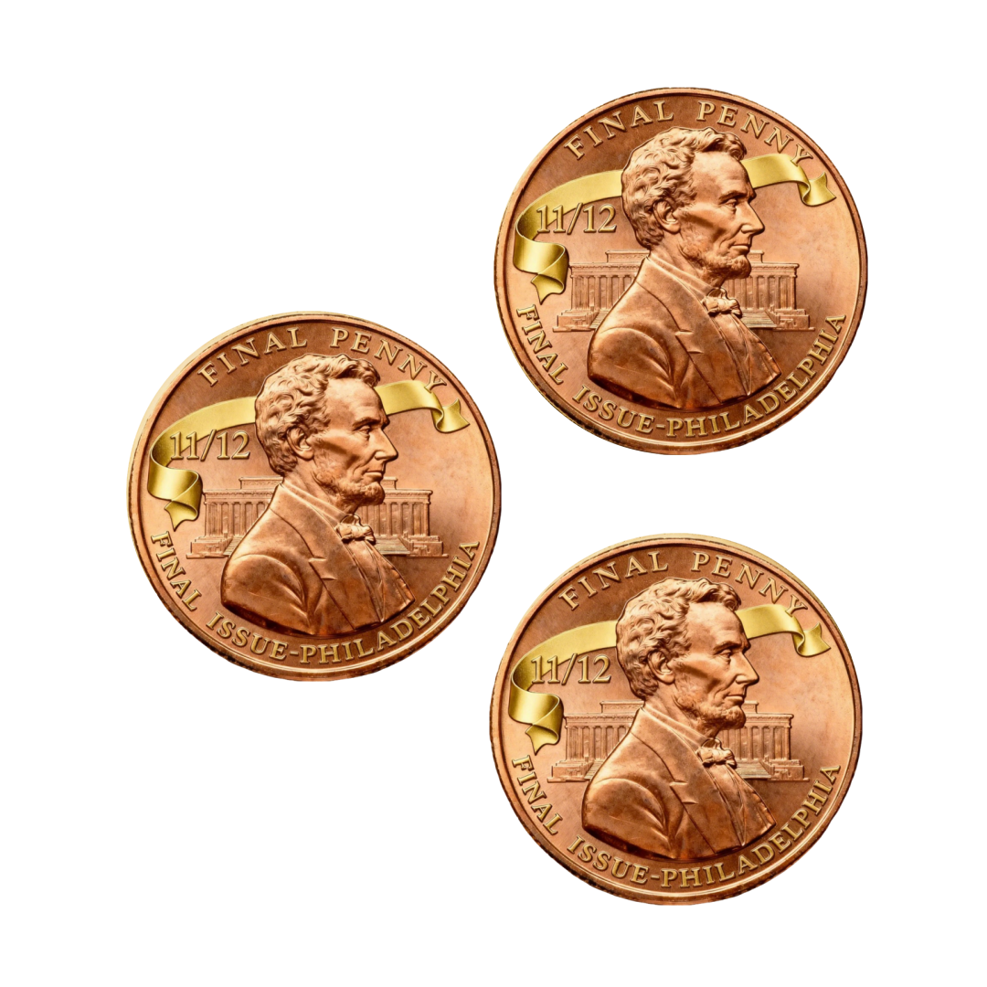 Lincoln Final Penny – 11/12 Philadelphia Mint Limited Edition Collectible Coin