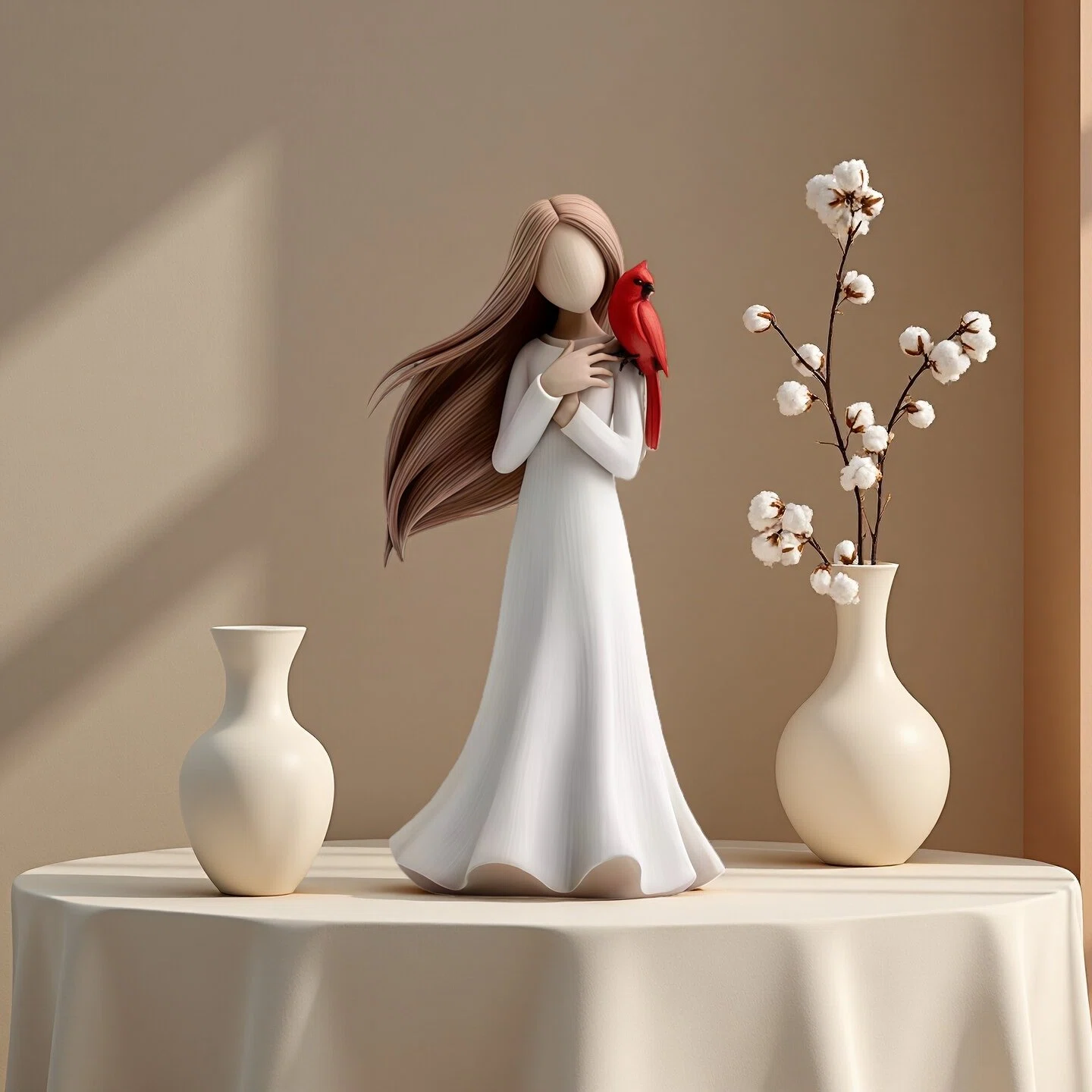 Cardinal Remembrance Love and Serenity Figurine for Home Decor & Memorials