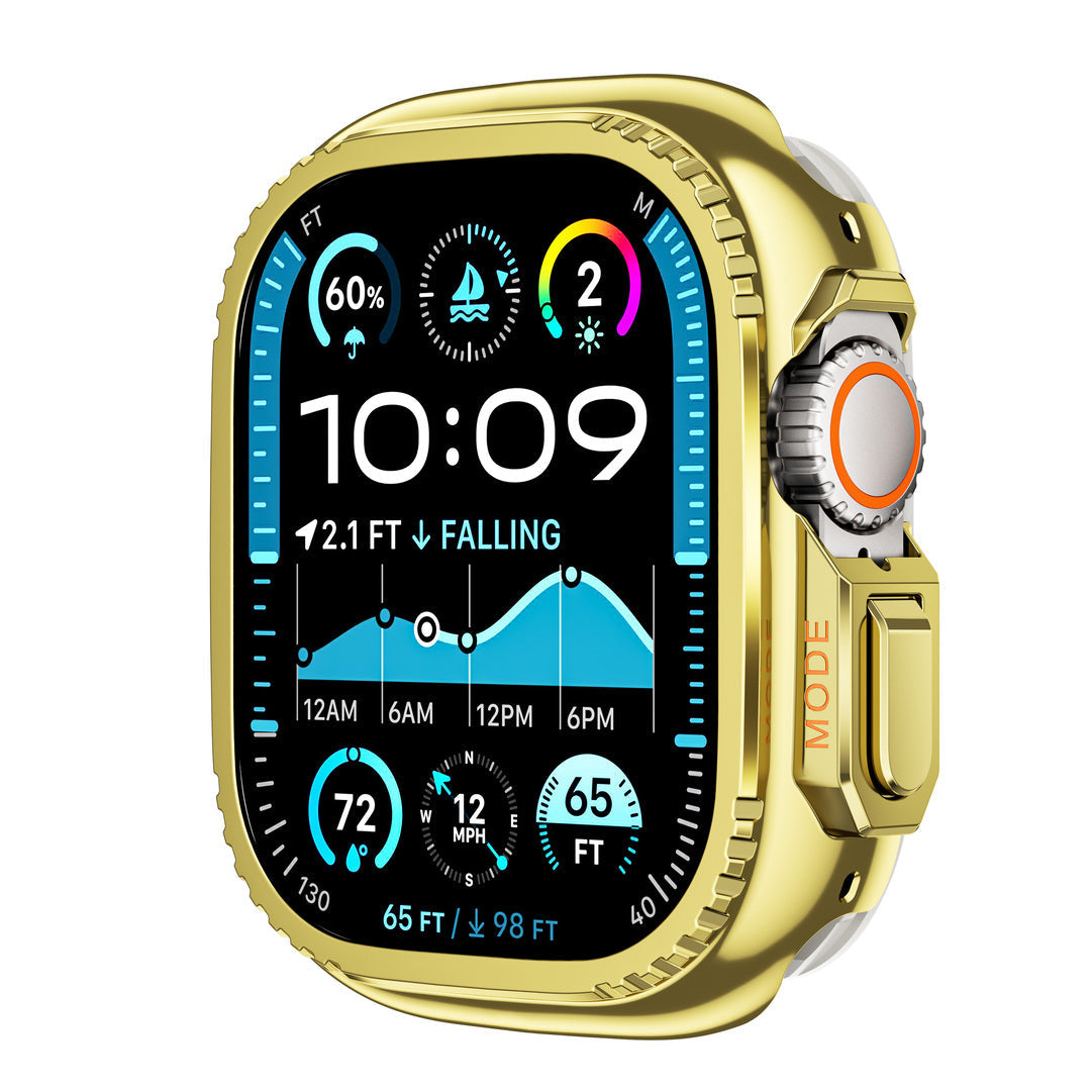 Durable Metal Cover for Titan Watch - Ultra Protection Shield