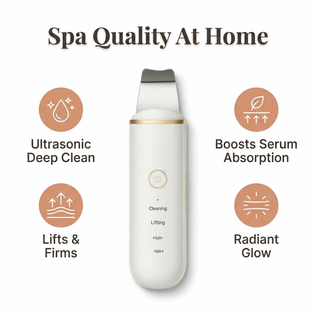 SonicClean - Ultrasonic Skin Cleanser
