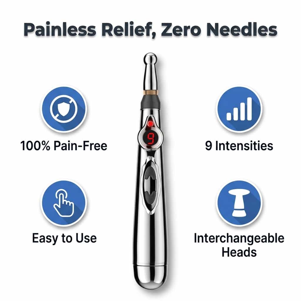 Electronic Acupuncture Pen for Fast Pain Relief