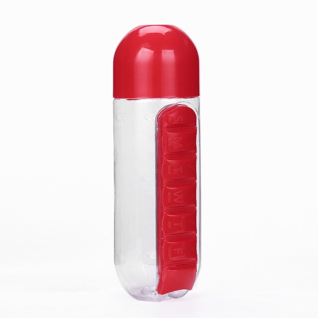 Vitamins Organizer Water Bottle