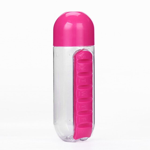 Vitamins Organizer Water Bottle