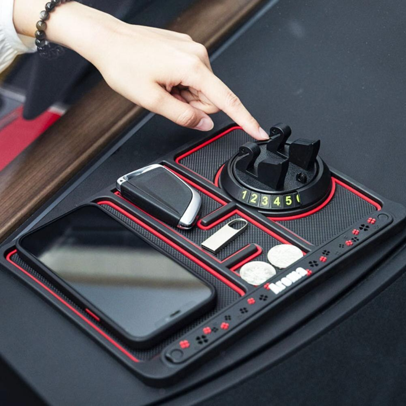 Non-Slip Dashboard Pad for Phones in Vehicles