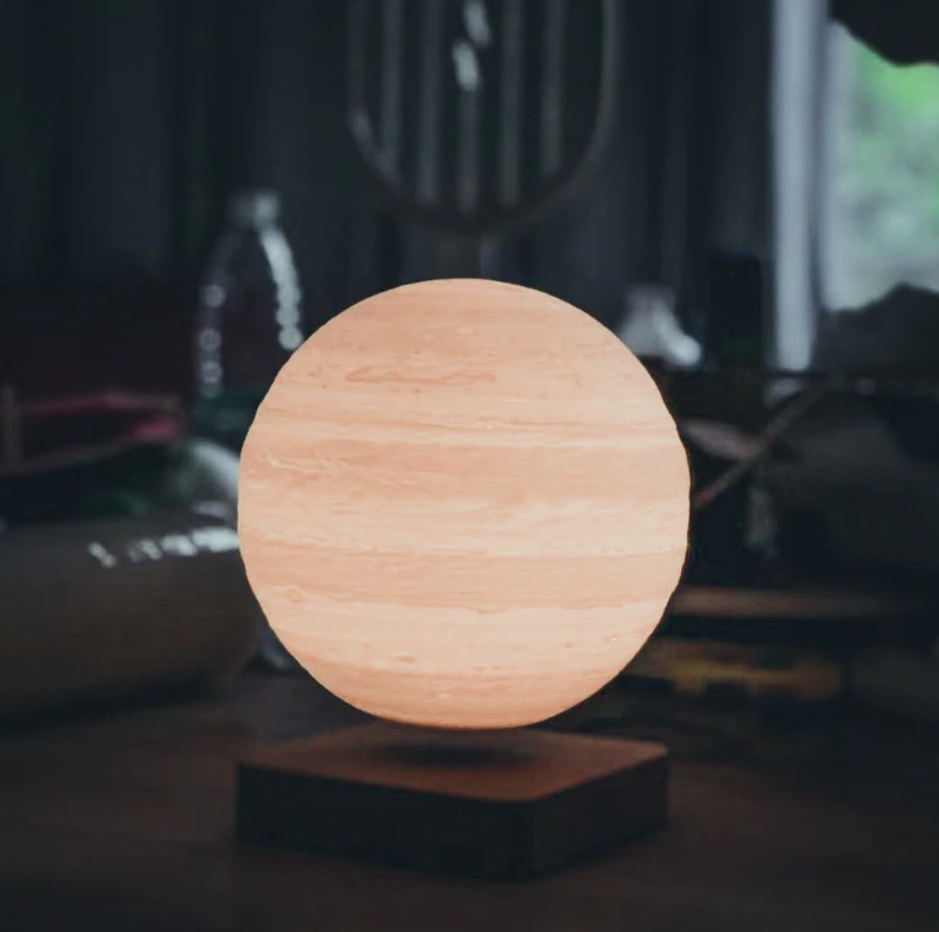 Levitating Moon & Galaxy