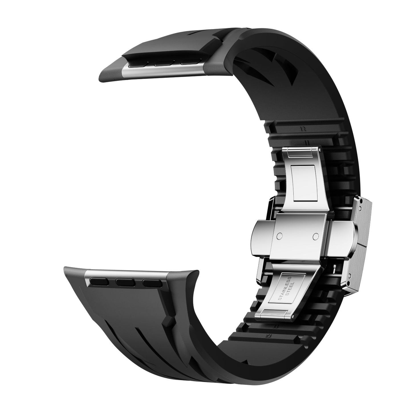 FKM Silicone Band for Smartwatch - Compatible with Apple Watch