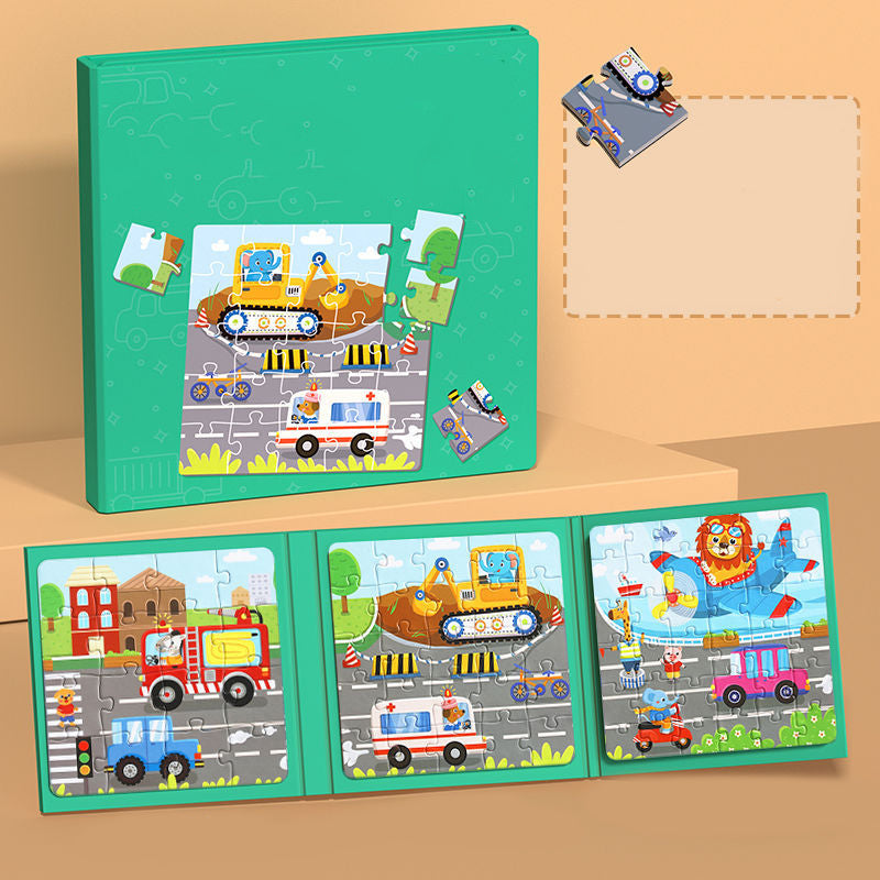 Magnetic Puzzle Book for Kids – Instant Favorite!