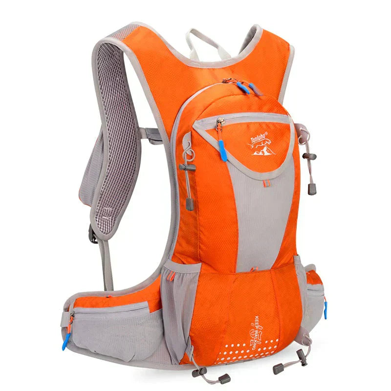 Lightweight Waterproof Rucksack with Integrated Water Bladder – Hydration Pack for Hiking, Biking, and Outdoor Activities
