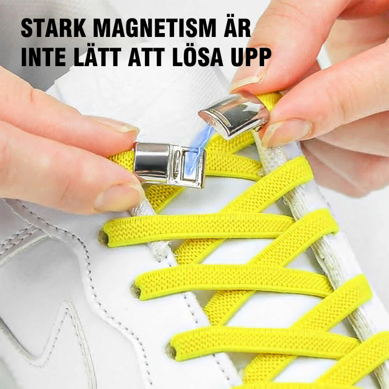 MagnaGrip — No More Loose Shoelaces for Daily Unrestricted Freedom
