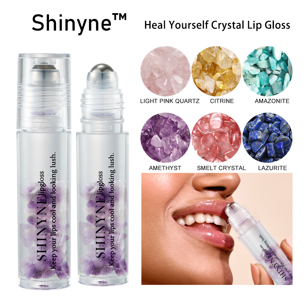Shinyne™ Natural Crystal Moisturizing lush lip Gloss