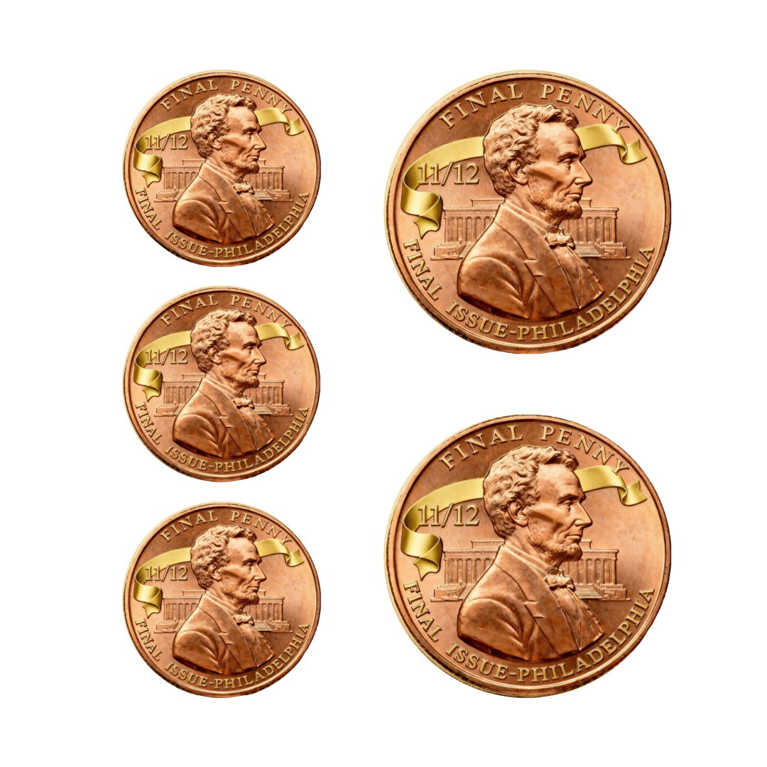Lincoln Final Penny – 11/12 Philadelphia Mint Limited Edition Collectible Coin