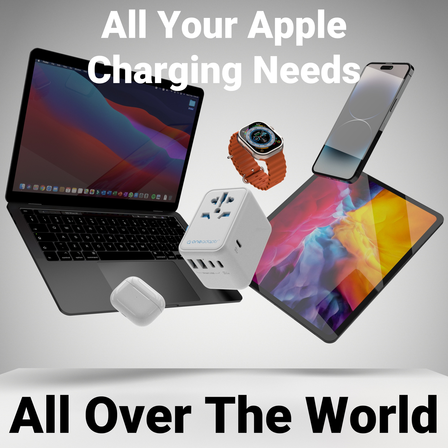 All in one travel adapter