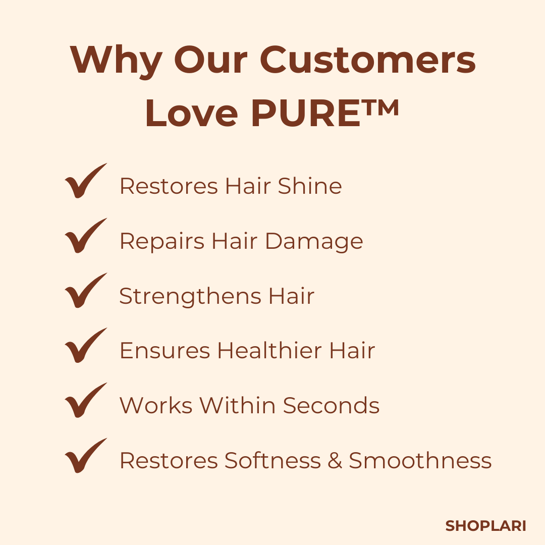 Pure — Instantly Revive Lifeless Hair with Silky, Head-Turning Shine