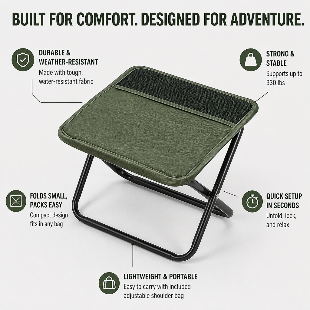 VeroRest — Instant, Rock-Solid Comfort Wherever Your Adventures Take You