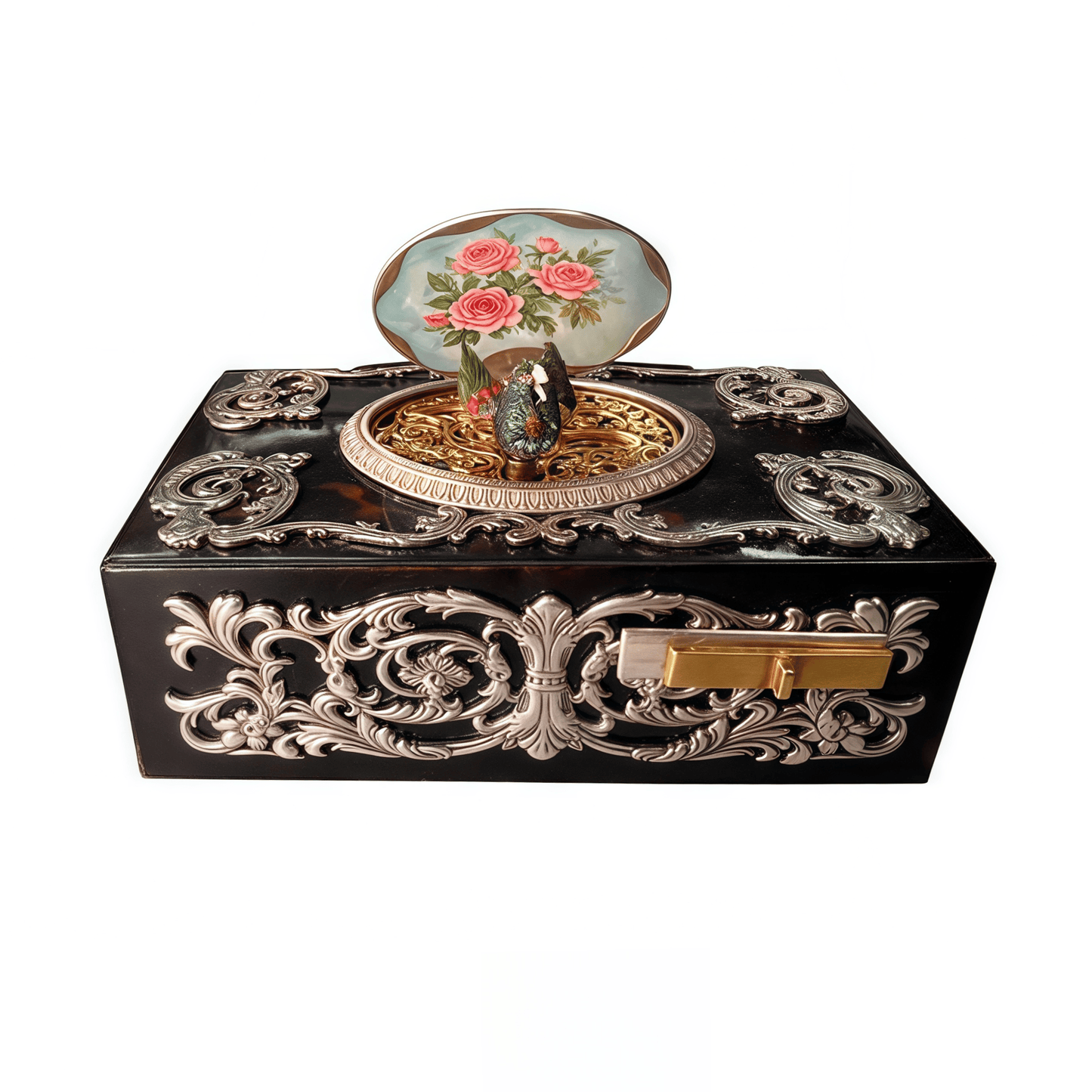Elowen - Mechanical Melody Box | A Golden Whisper of the Past
