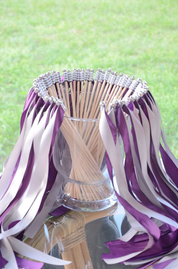 Popular Ribbon Fairy Wand / Magic Wand, Ribbon Streamer Decoration for Lawn, Wedding, Party