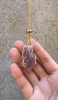 Interchangeable Crystal Stone Necklace for Styling & Inner Harmony