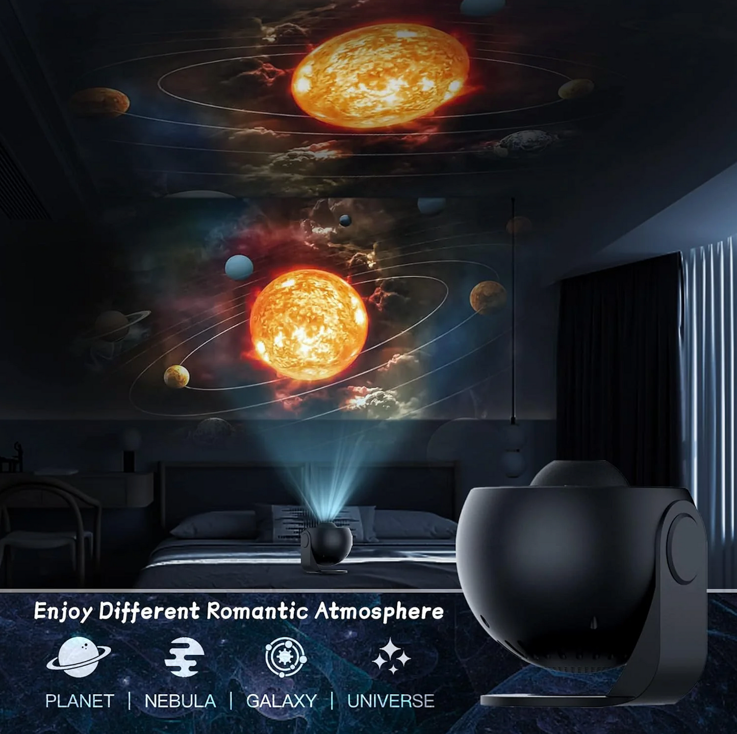 NebuLux™ Star Projector — Transform Any Room into a Hypnotic Galaxy of Calm and Wonder