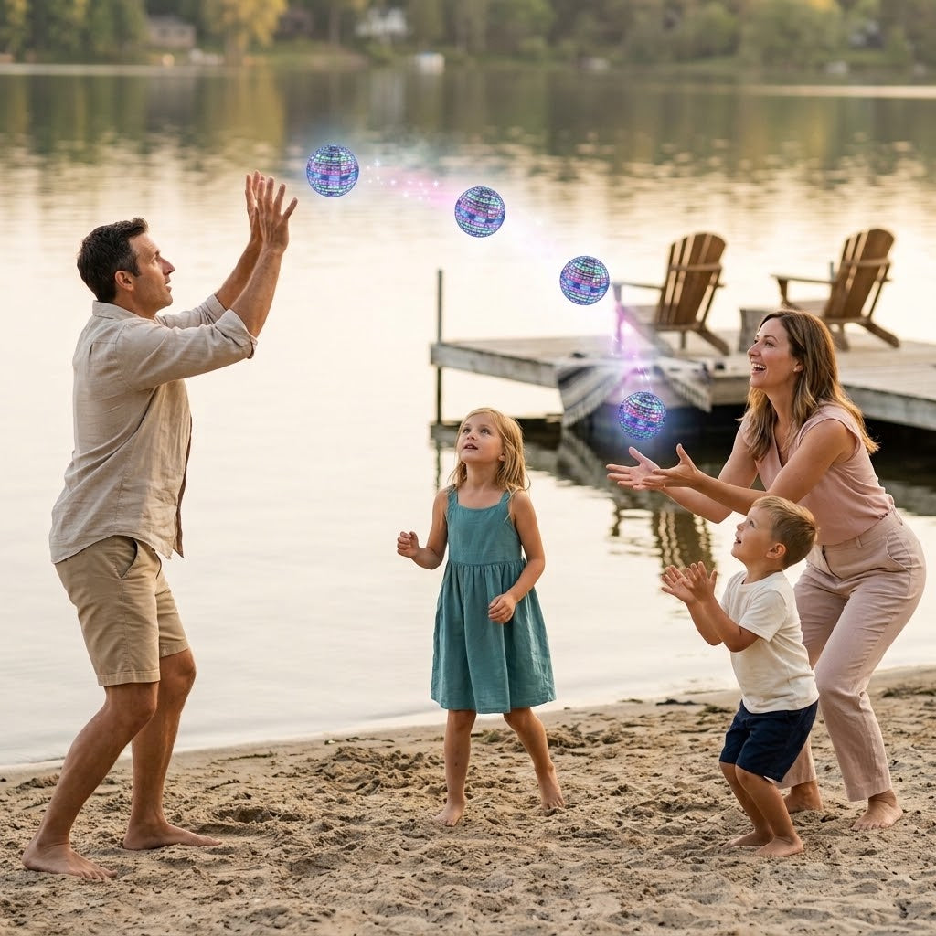 Flying Orb Ball Boomerang LED | The Aero-Sphere Spinner
