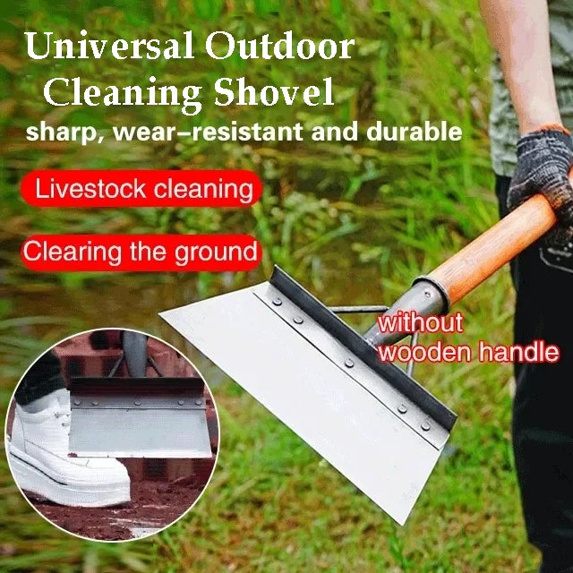 GrimeBuster Pro — Heavy Duty Garden Scraper Hoe