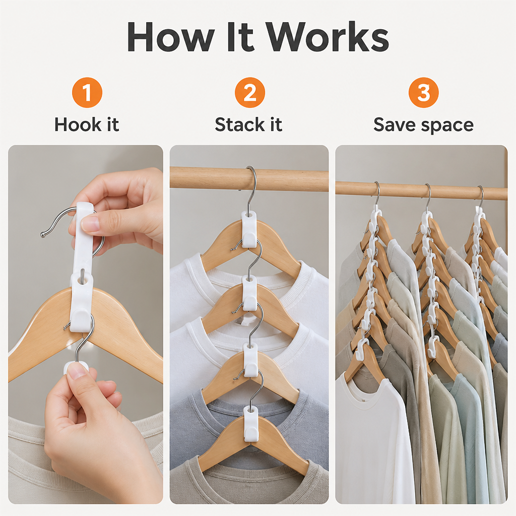ElevateStack — Unlock Closet Freedom with Effortless Space and Style