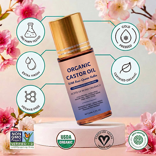 Marssirace Organic Castor Oil Roll-On