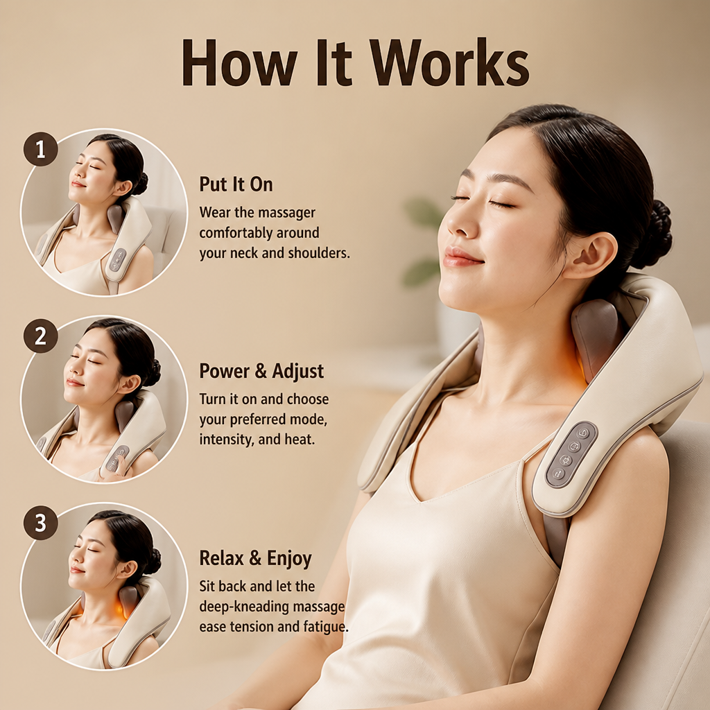 SensaRelief — Feel Instant, Deep Relief That Frees You From Neck & Shoulder Pain