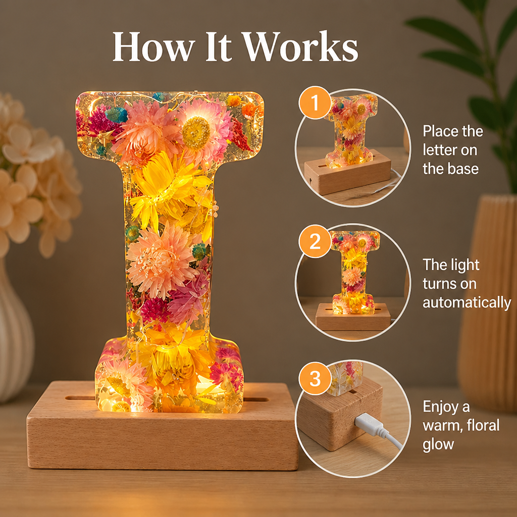 BloomAura — Transform Your Space with Warmth, Love, and Timeless Floral Glow