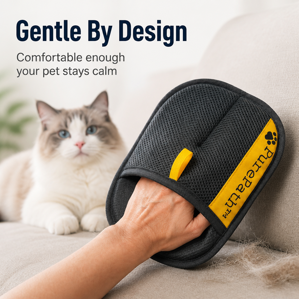 FurEase Reusable Pet Hair Removal Glove