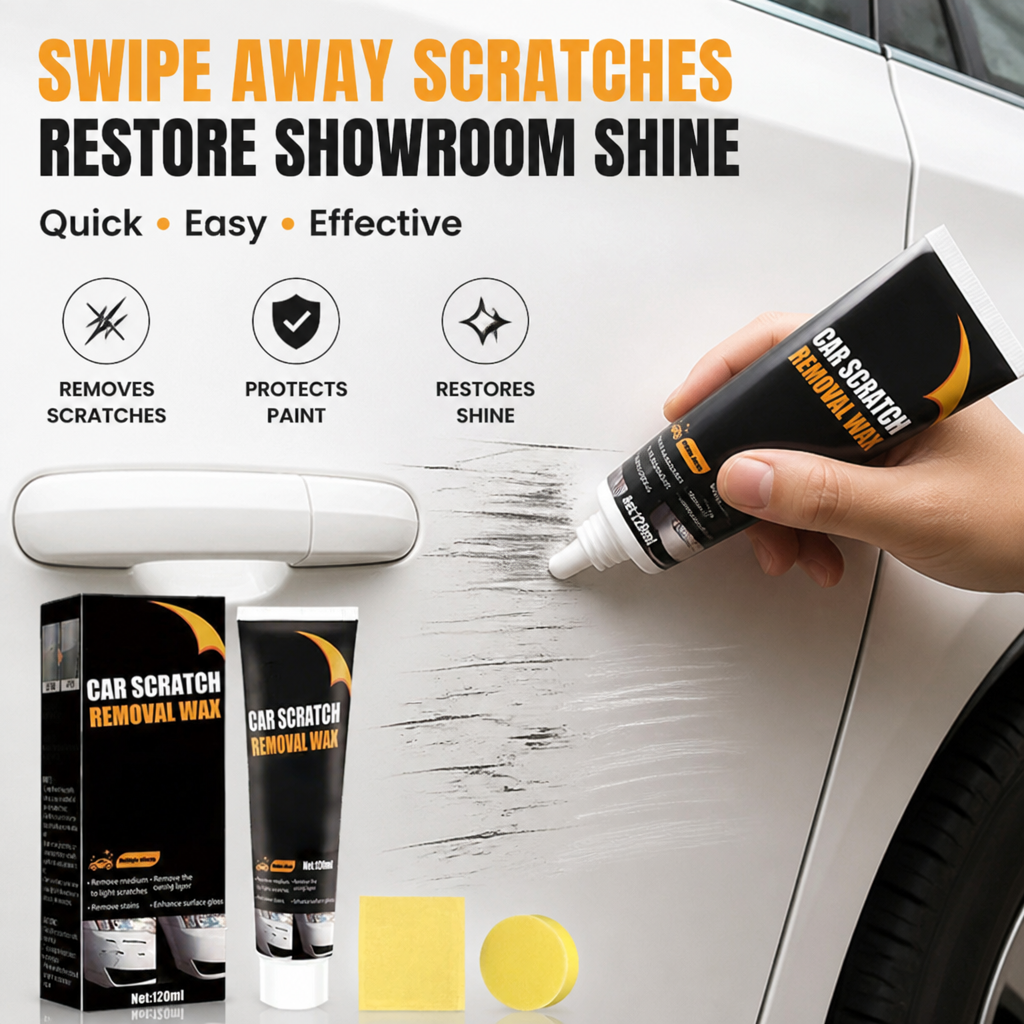 ReparoShine Scratch Repair Paste — Swipe Away Scratches and Restore Showroom Shine Instantly