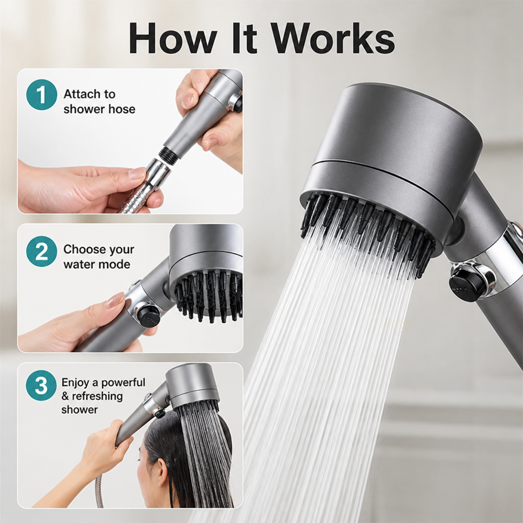 VivaMist — Transform Your Shower into a Daily Spa of Soothing Pure Luxury